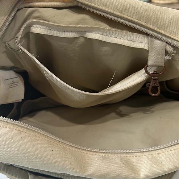 Petunia Pickle Bottom Navy and Teal Abundance Boxy Backpack - Picture 4 of 6